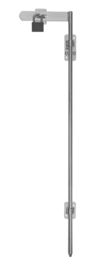 Rygiel Bramowy Pionowy na Kłódkę