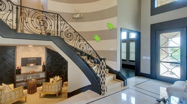 Schody Kręcone - Balustrada Secesyjna