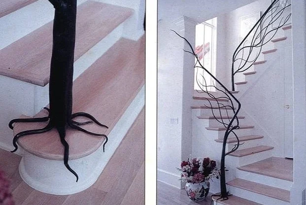 Schody Secesyjne - Detal Balustrady