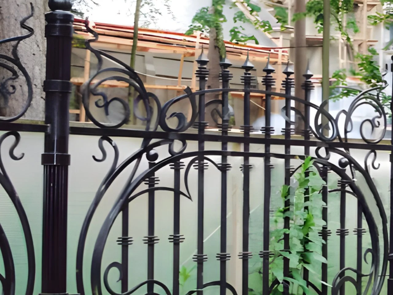 Secesyjny Panel Ogrodzeniowy Kuty