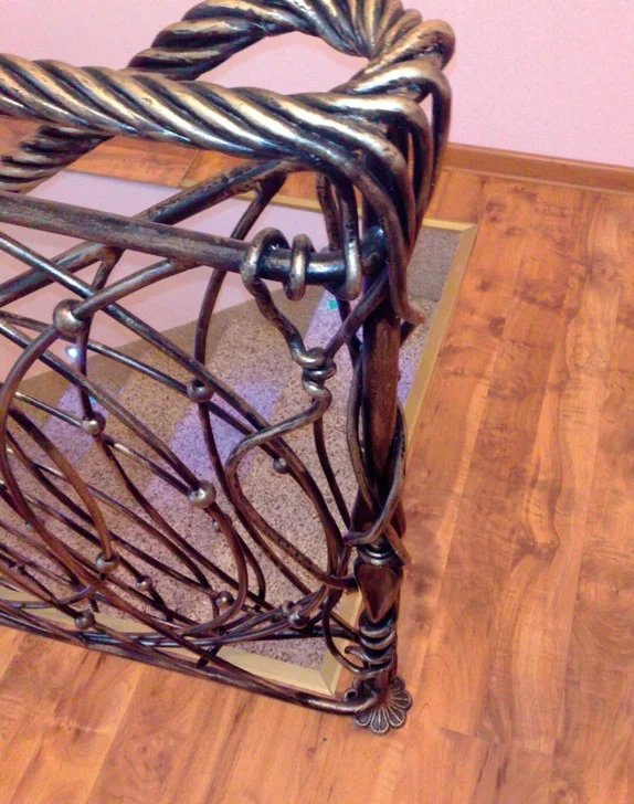 Słupek Balustrady - Kuty Splot i Warkocz