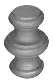 Stalowy grot kuty 13.134 bez otw.