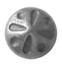 Stalowy kwiat kuty 14.442  fi 74mm