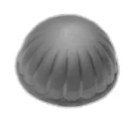 Stalowy kwiat kuty 14.451  fi 60mm