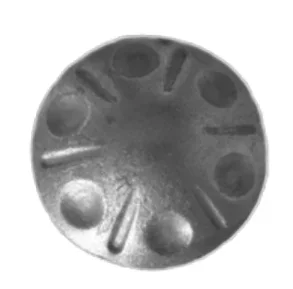 Stalowy kwiat kuty fi 105mm 14.441