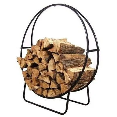 Stojak na drewno kominkowe okrągły - konstrukcja