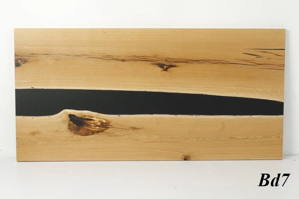 Blat Stołu z Czarną Żywicą