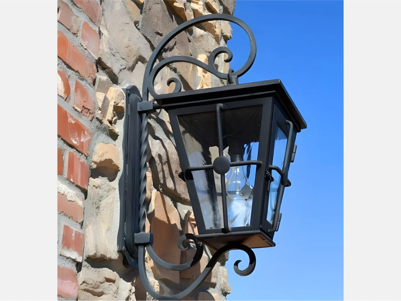 Stylowe Oświetlenie Zewnętrzne Kute