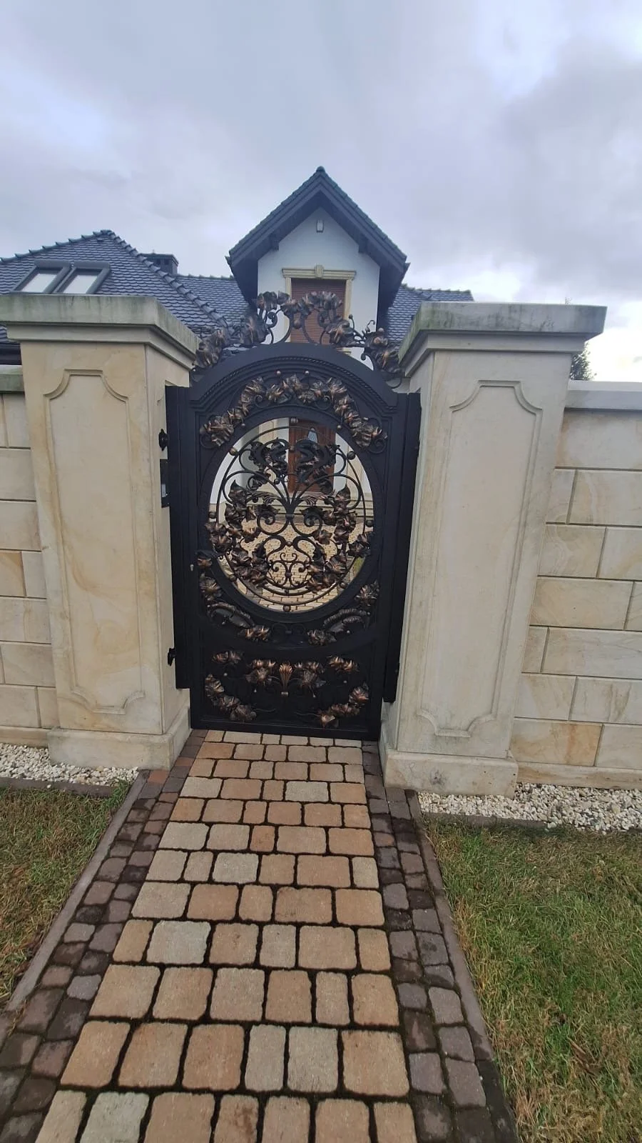 Kompletny system ogrodzeniowy kuty - Harmonia i Styl