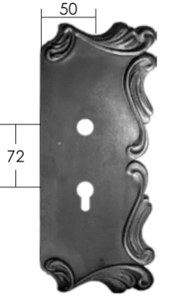 Szyld Drzwiowy Kuty 'Fala' Pełny Lewy (Wariant)