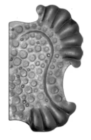 Szyld Drzwiowy Kuty Pełny - Wariant Zdobiony