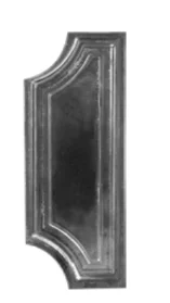 Szyld Drzwiowy Kuty Prostokątny Tłoczony Wypukły