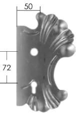 Szyld Drzwiowy Kuty 'Retro' Pełny Prawy (Wariant)