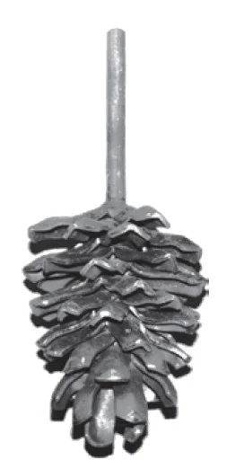 Szyszka kuta ozdobna - wariant (mały)