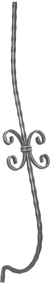 Tralka Kuta Brzuchata – Krzyż Scroll