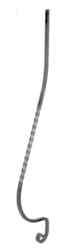 Tralka kuta gięta skręcana 12x12x 920x160 mm 04.060