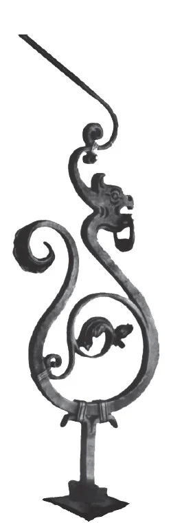 Tralka kuta ozdobna central 1483