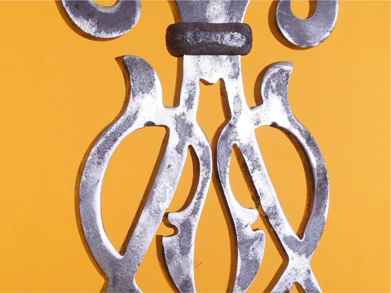 Tralka Kuta Ozdobna - Motyw Lilii (Surowa - Wariant 2)