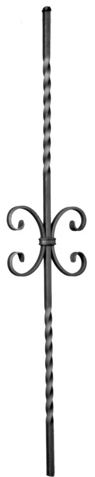 Tralka Kuta 'Serca' Spiralna Prosta