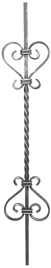 Tralka Kuta 'Serca' Spiralna