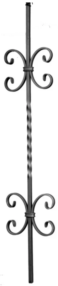 Tralka prosta skręcana balustrada Ceski 12x12 mm 950 mm 05.067