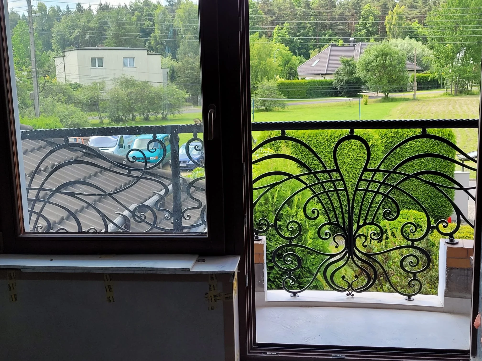 Widok z Wnętrza – Balustrada Kuta Secesyjna