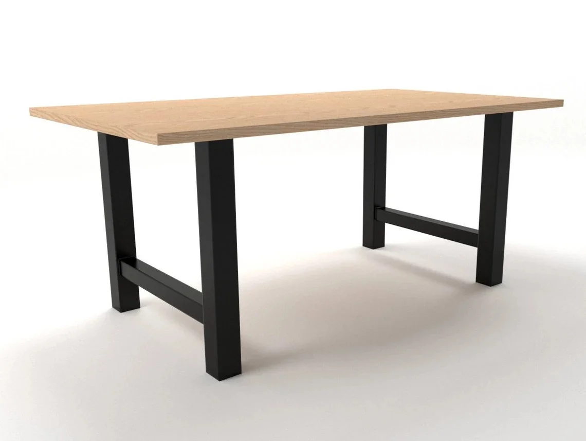 Wizualizacja Stołu Loft - Nogi Ramki