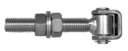 Zawias Regulowany do Wspawania M24 z Uchwytem U