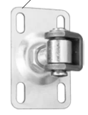 Zawias Regulowany Łożyskowany M18 Szyld Prostokątny