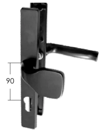 Zestaw Klamko-Pochwyt 90mm