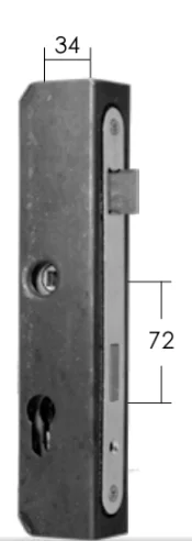Zestaw Puszka + Zamek 34/72 (Wariant 2)