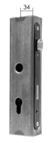 Zestaw Puszka + Zamek 34mm