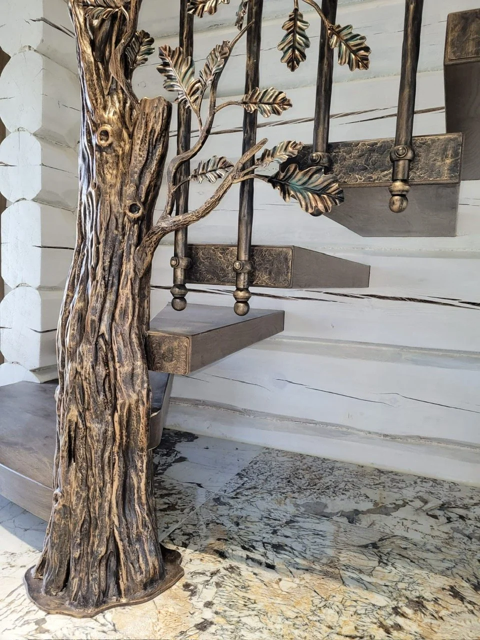 Żołądź kuty - Detal kowalski