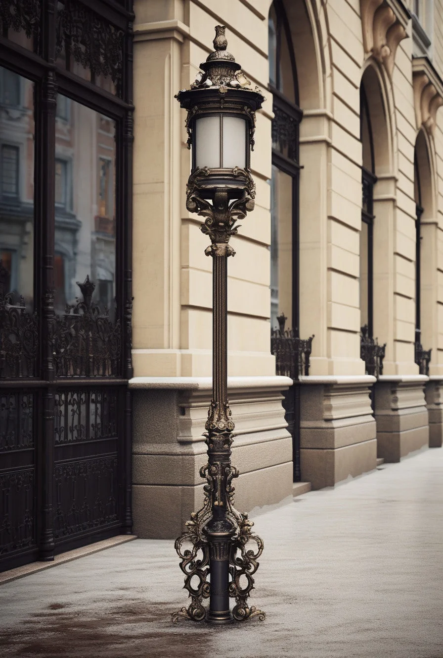 "Biezrząd" - Latarnia kuta, stalowa