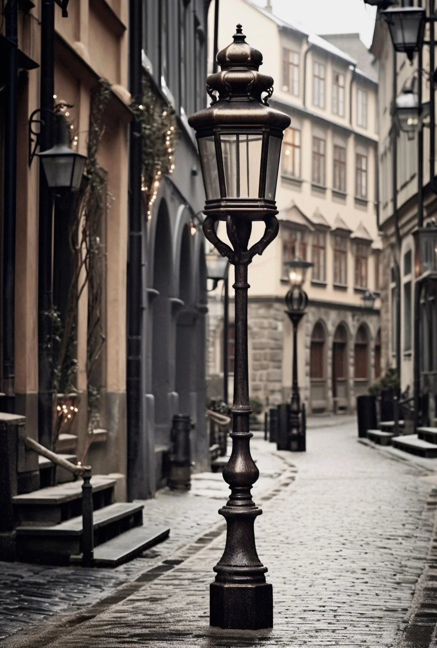 "Bogudan" - Latarnia uliczna, kowalstwo artystyczne na wymiar.