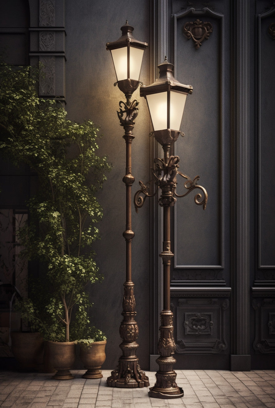 "Bogusąd" - Latarnia uliczna, kowalstwo artystyczne pod wymiar.