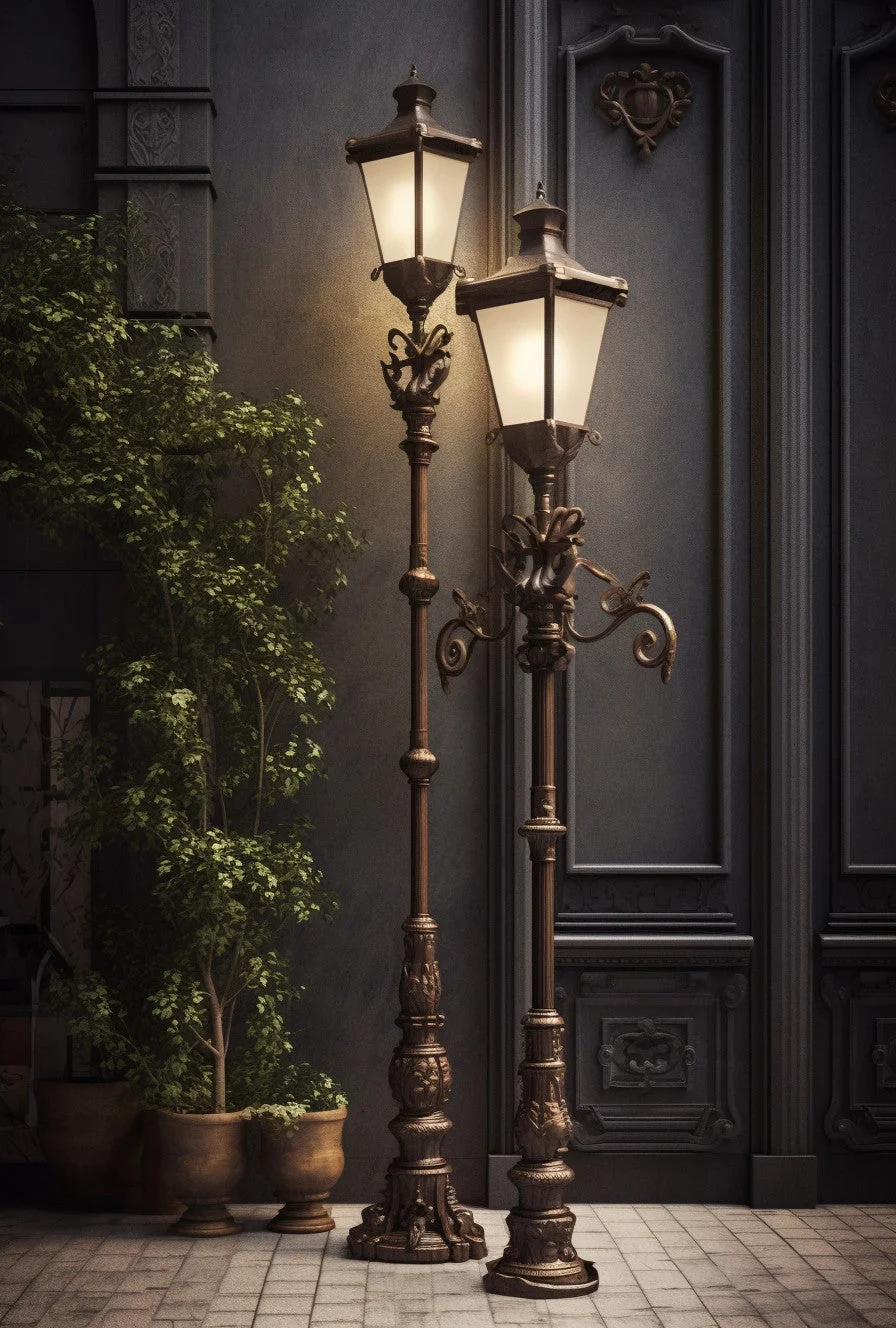 "Bohusław" - Latarnia ogrodowa, kowalstwo artystyczne pod wymiar.