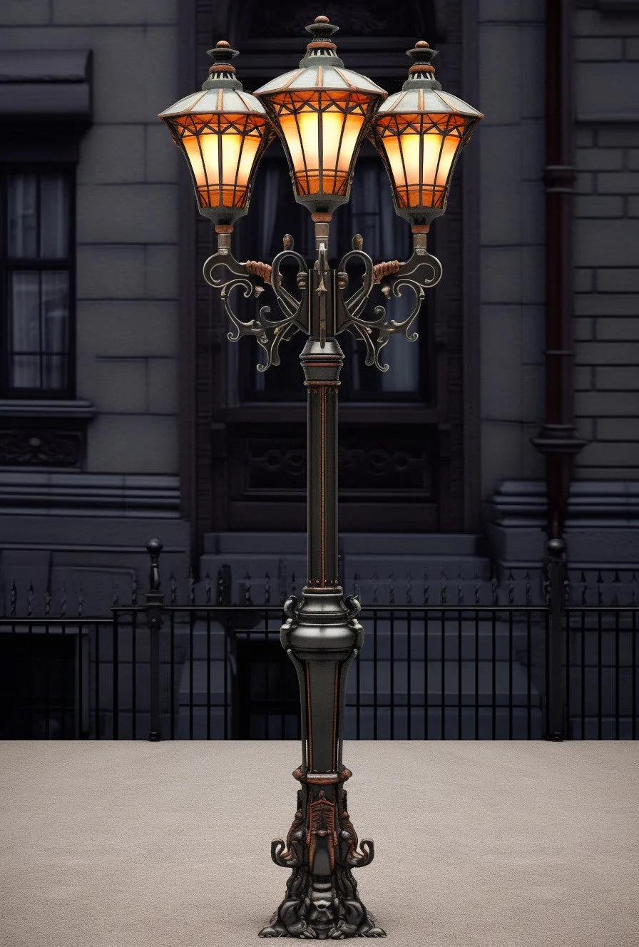 "Bolebor" - Latarnia uliczna. Kowalstwo artystyczne pod wymiar.