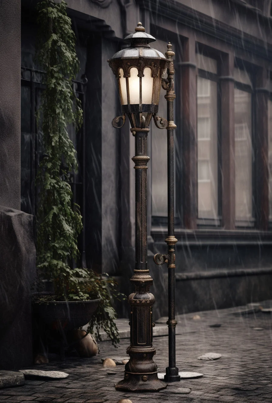 "Bożebor" - Latarnia uliczna na wymiar. Kowalstwo artystyczne.