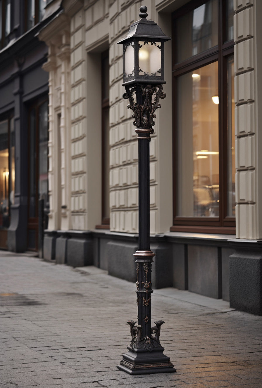 "Bożysław" - Latarnia na wymiar. Kowalstwo artystyczne.