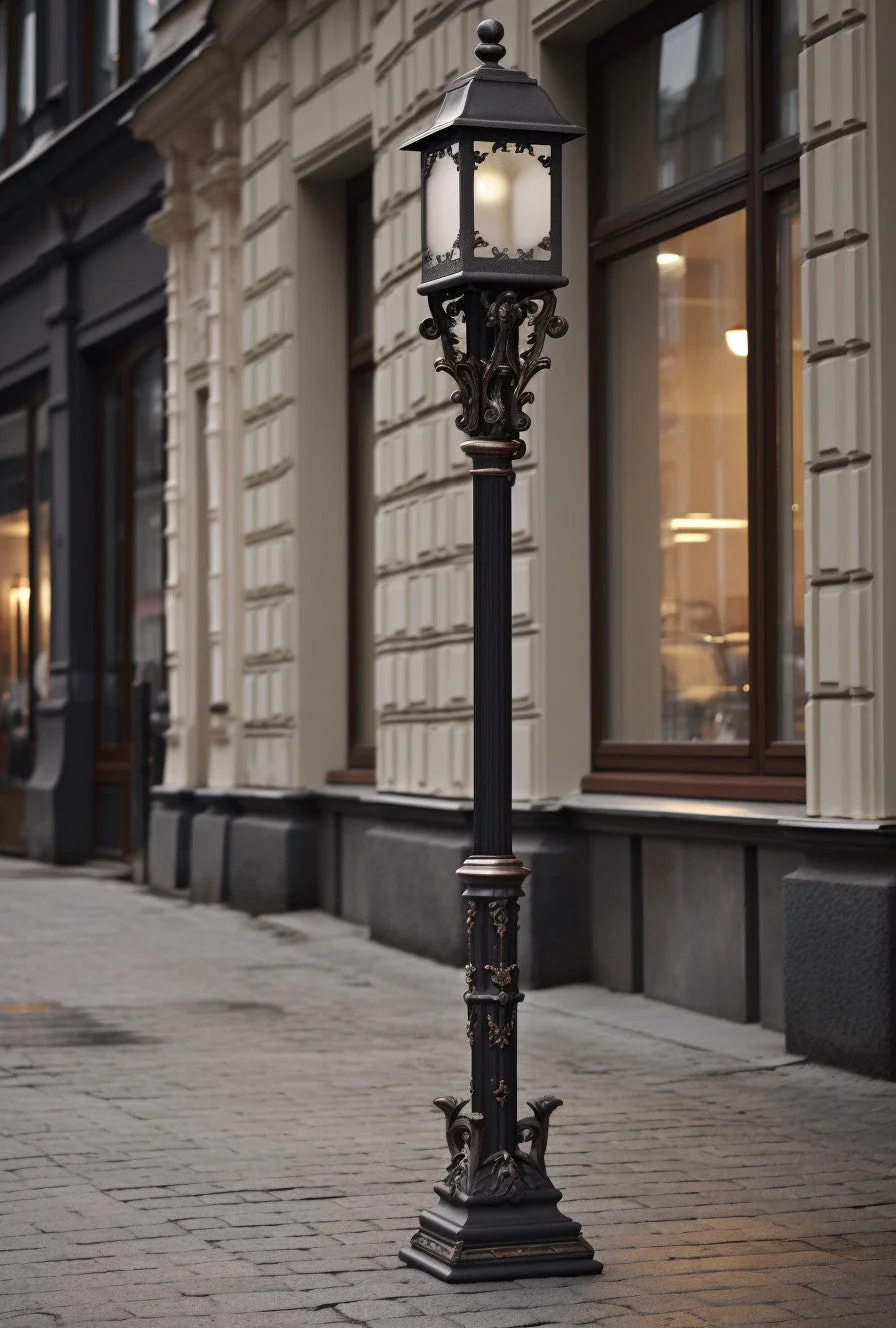 "Bożysław" - Latarnia na wymiar. Kowalstwo artystyczne.