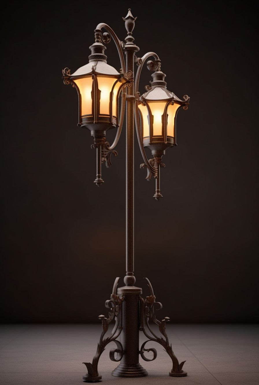 "Bracsław" - Latarnia ogrodowa na wymiar. Kowalstwo artystyczne.