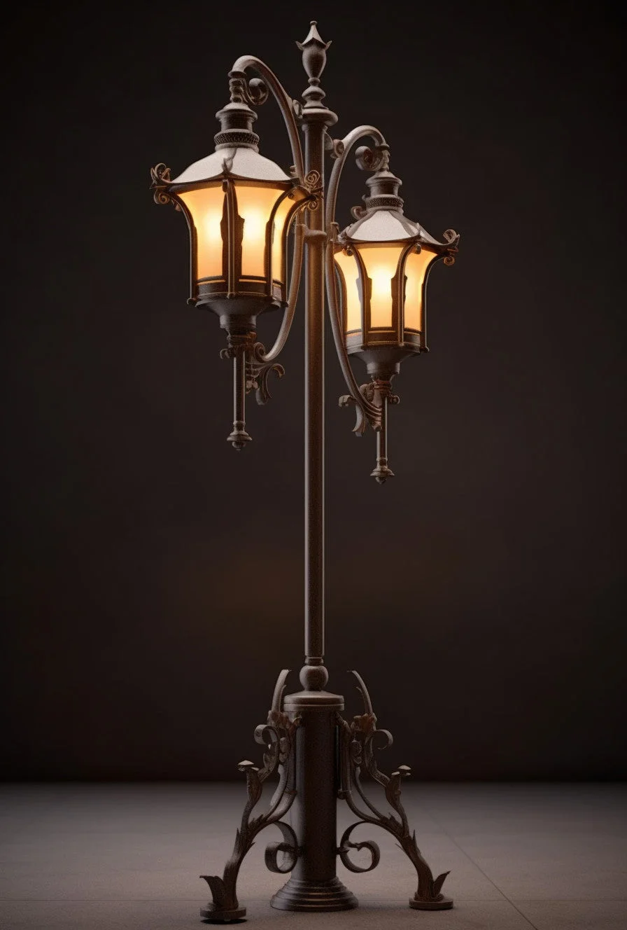 "Bracsław" - Latarnia ogrodowa na wymiar. Kowalstwo artystyczne.