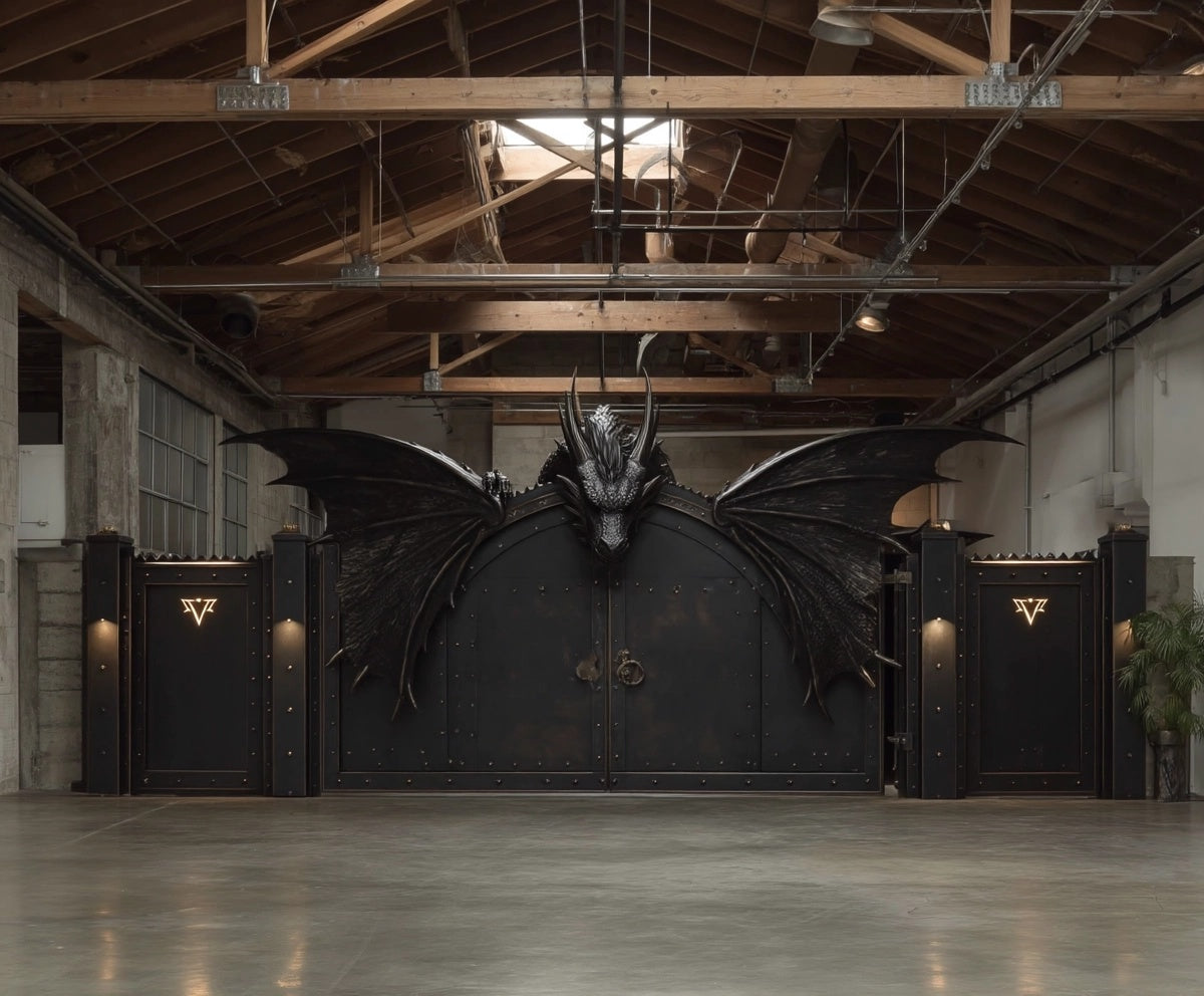 Brama kuta „Draco Noctis” – Rzemiosło Legendy