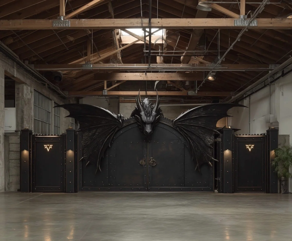 Brama kuta „Draco Noctis” – Rzemiosło Legendy