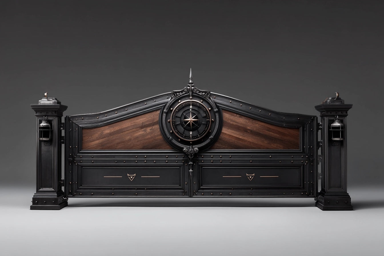 Artystyczna Brama Kuta "Navigator" – Gdzie Rzemiosło Spotyka Przygodę