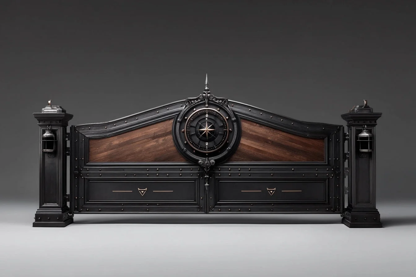 Artystyczna Brama Kuta "Navigator" – Gdzie Rzemiosło Spotyka Przygodę