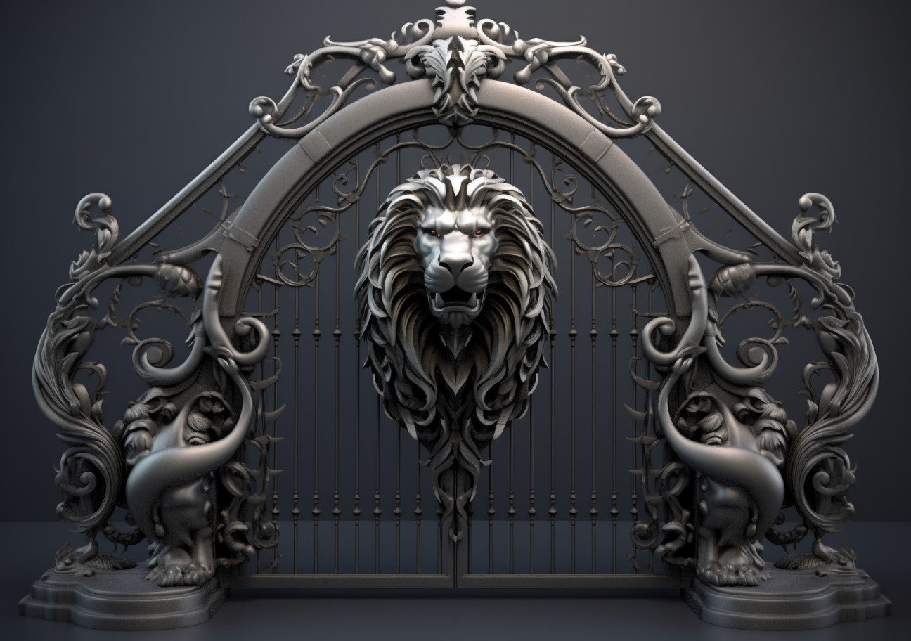 Brama wjazdowa - "Lew"