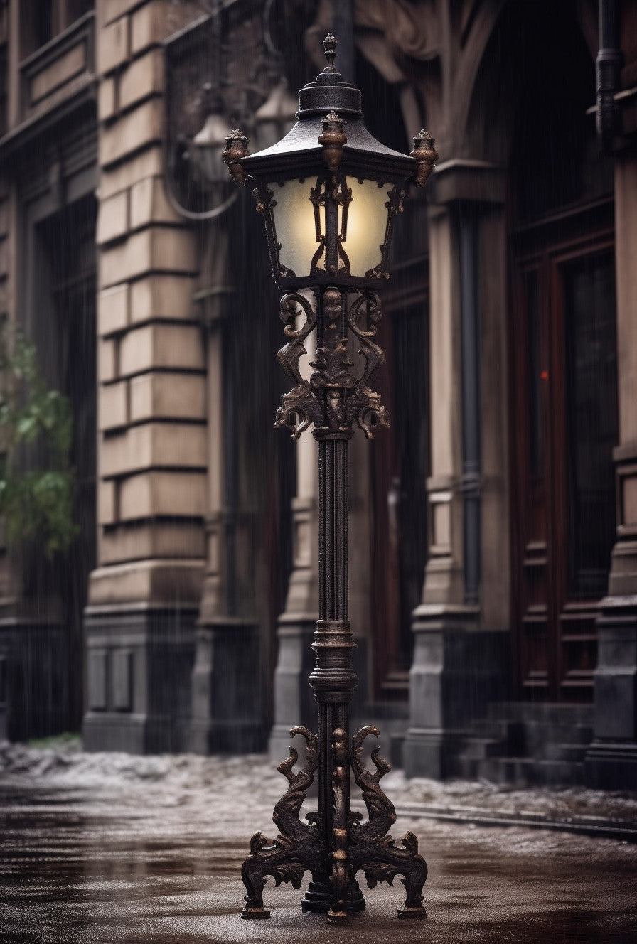 "Bratomir" - Latarnia na wymiar. Gotyk. Kowalstwo artystyczne.