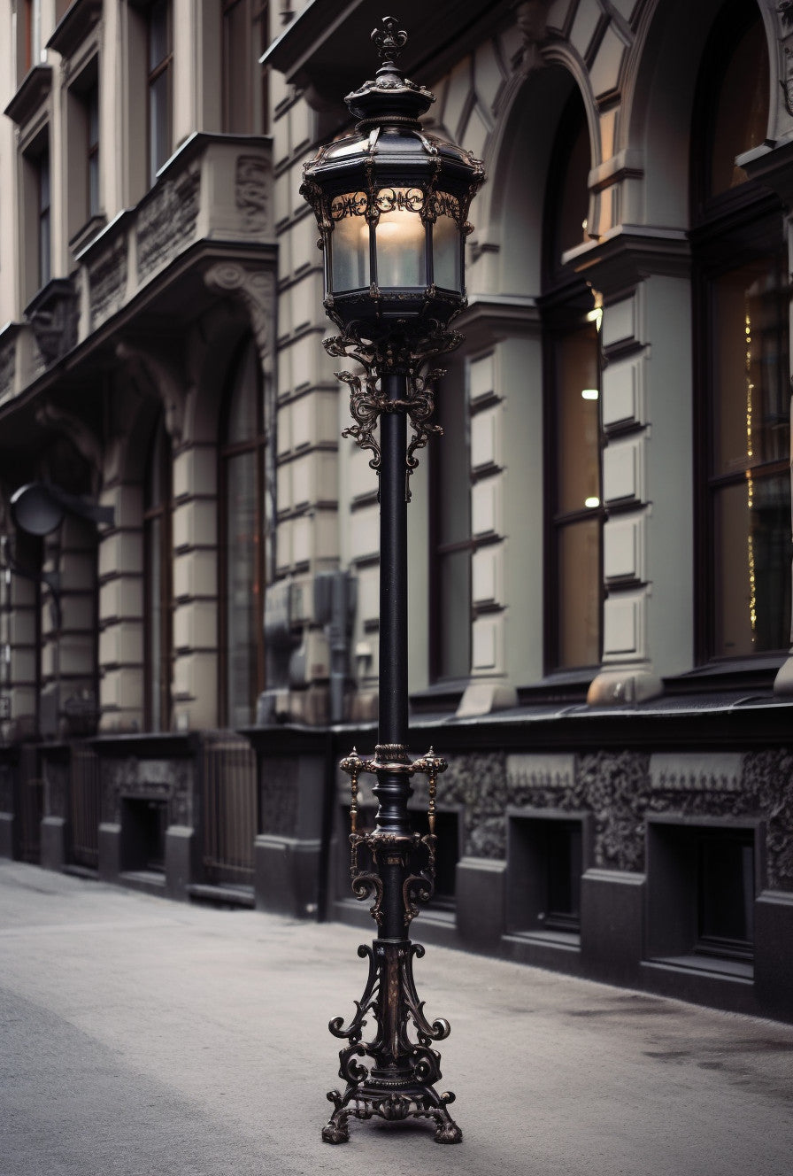 "Bratosław" - Latarnia na wymiar. Gotyk. Kowalstwo artystyczne.